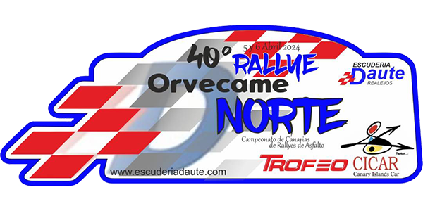 40º Rallye ORVECAME Norte, Trofeo CICAR