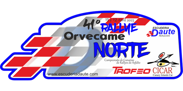 41º Rallye ORVECAME Norte, Trofeo CICAR