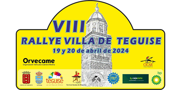 8º Rallye Villa de Teguise